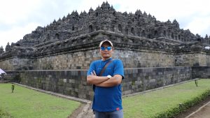 Fathurroji NK di Borobudur