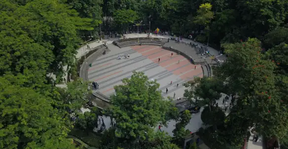taman bungkul Surabaya